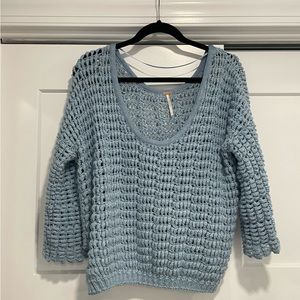 Free people knit sweater never worn!